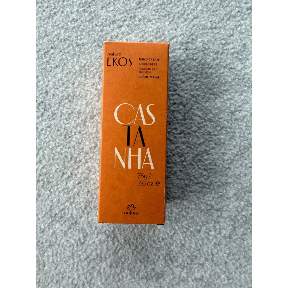 Natura Ekos Castanha Hand Cream 75g 2.6oz Nourishing Skin Care Moisturizer Vegan